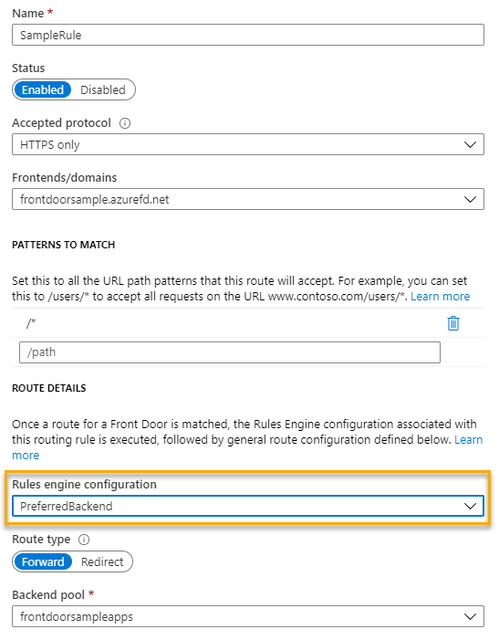 Header-based routing with the Azure Front Door Rules Engine - Brett ...